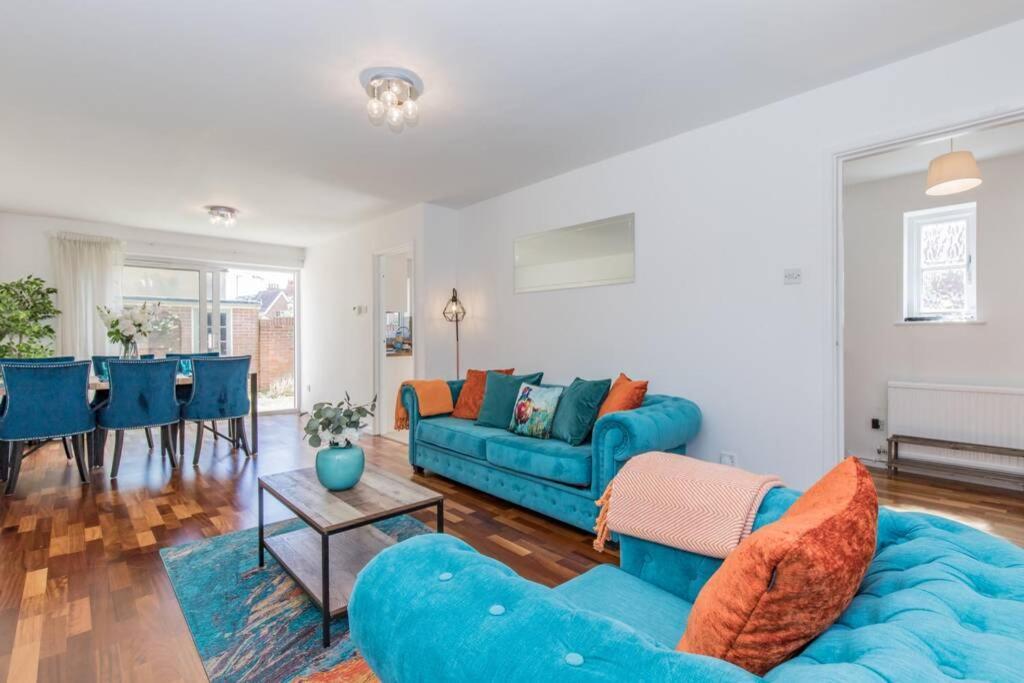 Stylish Townhouse In The Heart Of Summertown 牛津 外观 照片