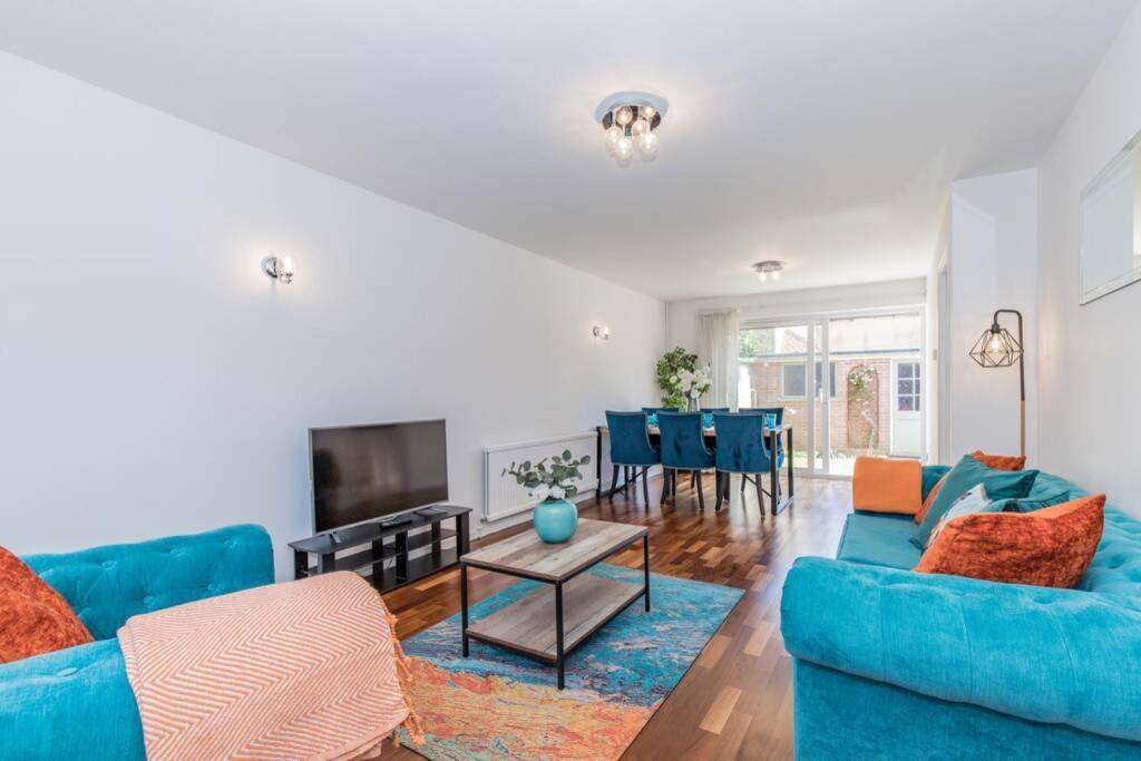Stylish Townhouse In The Heart Of Summertown 牛津 外观 照片
